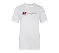 Berghaus T-shirt Boyfriend da donna a maniche corte con grande logo classico