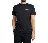 Berghaus Uomo Maglietta con logo di classe, Nero