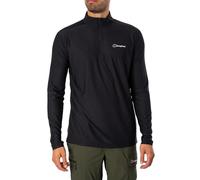 Berghaus T-Shirt Tecnica Strato Base Uomo 24/7 Mezza Zip Manica Lunga