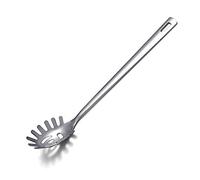 Berglander Cucchiaio per spaghetti, Posatore per pasta, Cucchiaio per pasta in acciaio inossidabile, Forchetta per pasta, Forchetta per noddle, Lavabile in lavastoviglie