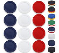 Berglander piatti in plastica da 12 pezzi da 25cm, riutilizzabili a colori FR, piatti per insalate, ciotole per pasta, facili da trasportare per casa, giardino, picnic, campeggio, all'aperto