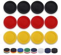 Berglander Set di piatti in plastica da 12 pezzi da 25cm, riutilizzabili a colori DE, piatti per insalate, ciotole per pasta, facili da trasportare per casa, giardino, picnic, campeggio