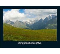 Berglandschaften 2026 Fotokalender DIN A5: Monatskalender mit Bild-Motiven aus Fauna und Flora, Natur, Blumen und Pflanzen