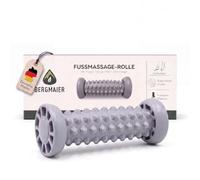 BERGMAIER Rullo massaggiante per piedi con gommini - Rullo massaggiante per piedi e rullo massaggiante 18 cm - Rullo per piedi per la pianta del piede e il polpaccio - Massaggio dei piedi, rullo per