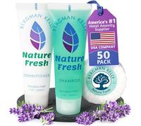 BERGMAN KELLY Saponi Rotonda Per Hotel, Shampoo E Balsamo, Set Da 3 Pezzi(28 G ciascuno, 150 Unità, Nature Fresh). Delizia I Tuoi Ospiti Con Articoli Da Toilette Da Viaggio In Miniatura Re