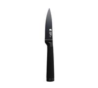 Bergner Black Blade | Coltello da Cucina Pelapatate | Lama in Acciaio Inox di 8,7 cm | Manico Ergonomico con Foro | Utensili da Cucina | Rivestimento Antiaderente | Pulizia Facile