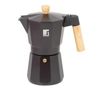 BERGNER CAFFETTIERA 6 TAZZE 17X10X20,5CM ALU IND CHARCOAL BG