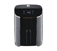 BERGNER Copper - Friggitrice ad aria 4,8 litri - Potenza 1300 W - Timer 30 minuti - Temperatura regolabile - Contenitore rimovibile - Rivestimento antiaderente - Airfryer sicuro al tatto