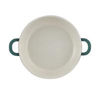 BERGNER Excalibur | Pentola bassa da 24 cm di diametro e 6,5 cm di altezza | con coperchio | realizzata in alluminio pressofuso | adatto per forno e induzione | verde