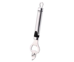 BERGNER GIZMO - Apribottiglie in acciaio inox da 19 cm - Resistente e durevole - Anello per appensione - Design elegante e pratico