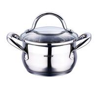 Bergner Gourmet Casseruola con coperchio 5,6L 24x13,5cm Acciaio inossidabile