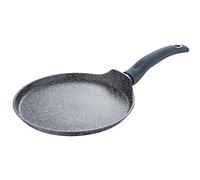 Bergner Orion - Padella per Creare Pancake/Crepe/frittelle, in Alluminio forgiato, Colore: Grigio, Diametro: 24 cm