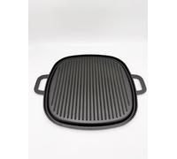 Bergner Piastra Grill Bistecchiera Quadrata 54x43cm In Ghisa Per Tutti I Piani