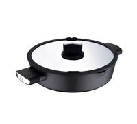 Bergner Tegame 28cm ION PLUS Con Coperchio Vetro Antiurto Anche Per Induzione