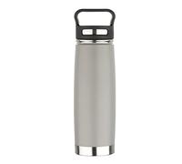 BERGNER WALKING ANYWHERE - Borraccia termica 500ml in acciaio inox grigio - Resistente - Mantiene la temperatura - Leggera e portatile