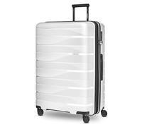 Bergpfeil Articolo da viaggio, Bianco ghiaccio metallizzato, Koffer L (75 cm) erweiterbar, Custodia rigida per check-in
