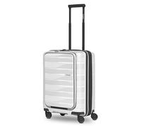 Bergpfeil Articolo da viaggio, Bianco ghiaccio metallizzato, Koffer S Laptopfach (55 cm) erweiterbar, Custodia rigida cabina