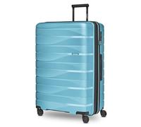Bergpfeil Trolley da viaggio a 4 ruote L 75 cm con piega ad espansione glacier blue metallic (TAS015502)