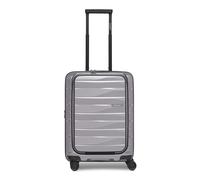 Bergpfeil Cabin Trolley With Front Pocket Arctic Silver Metallic