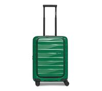 Bergpfeil Cabin Trolley With Front Pocket Emerald Green Metallic