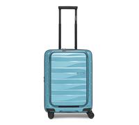 Bergpfeil Cabin Trolley With Front Pocket Glacier Blue Metallic