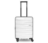 Bergpfeil Carrello da viaggio a 4 ruote per cabina S 55 cm con piega ad espansione bianco