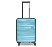 Bergpfeil Carrello da viaggio a 4 ruote per cabina S 55 cm con piega ad espansione blu