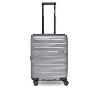 Bergpfeil Carrello da viaggio a 4 ruote per cabina S 55 cm con piega ad espansione color argento