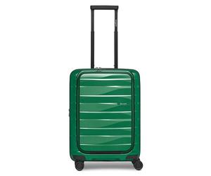 Bergpfeil Travel 4 ruote Carrello della cabina 55 cm Scomparto per laptop con piega di espansione verde