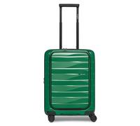 Bergpfeil Travel 4 ruote Trolley cabina 55 cm Vano porta PC espandibile verde