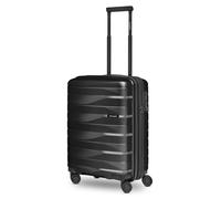 Bergpfeil Carrello da viaggio a 4 ruote per cabina S 55 cm con piega ad espansione nero