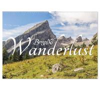 Bergpixels Wanderlust (Wandkalender 2026 DIN A2 quer), CALVENDO Monatskalender: Der Bergkalender für wanderlustige Bergfreunde
