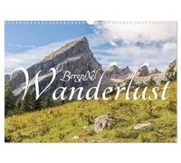 Bergpixels Wanderlust (Wandkalender 2026 DIN A3 quer), CALVENDO Monatskalender: Der Bergkalender für wanderlustige Bergfreunde