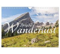 Bergpixels Wanderlust (Wandkalender 2026 DIN A4 quer), CALVENDO Monatskalender: Der Bergkalender für wanderlustige Bergfreunde