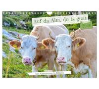 Bergstille - Momente auf der Alm (Wandkalender 2026 DIN A4 quer), CALVENDO Monatskalender: Der Alpsommer ist eine besondere Zeit im Jahreslauf - ein ... Leben hoch oben in den Bergen.