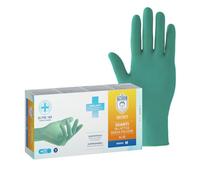 Bericah, Dr Protec Aloe, Guanti in Lattice, Senza Polvere, Taglia M, 100 Pezzi