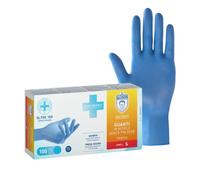 Bericah Dr. Protec,Protix, Guanti in Nitrile, Senza Polvere, Taglia S,100 Pezzi