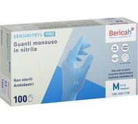 bericah Guanto monouso sensinitryl pro in nitrile medium 100 pezzi