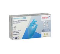 Bericah Sensinitryl Pro Guanti Monouso Nitrile Taglia L 100 Pezzi