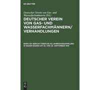 Bericht Über Die 60.Jahresversammlung in Baden-Baden Am 25. U (Copertina rigida)