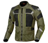 Berik Absolute Terra Giacca tessile da moto, Verde oliva/nero, Taglia 54