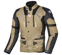 Berik Absolute Zero Race Giacca tessile da motocicletta, Khaki/Nero, Taglia 56