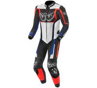 Berik NexG Tuta in moto un pezzo, nero/rosso/blu/grigio, Taglia 58