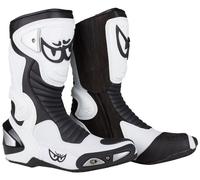Berik Race-X Racing Stivali da moto, nero-bianco, taglia 48 per donne