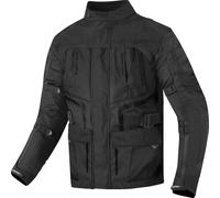 Berik Safari Giacca tessile da moto impermeabile 3in1, nero, Taglia 52