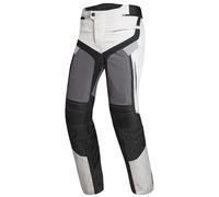 Berik Striker Pantaloni tessili da moto impermeabili, nero-grigio, taglia 56 per maschi