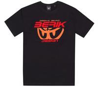 Berik The Big Eye Maglietta, nero/arancione/rosso, Taglia M