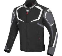 Berik X-Speed Air Giacca tessile da moto, nero-grigio-bianco, taglia 52 per maschi