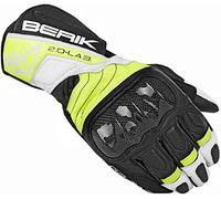 Berik Zoldar Guanti Moto, nero/giallo, Taglia S