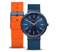 Bering 10141-397 Orologio Da Uomo Classico Set con 2 cinturini 41mm 3ATM
